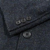 美品 UNITED ARROWS ユナイテッドアローズ ツイード ウール コート サイズ M /メンズ/ネイビー系/A DAY IN THE LIFE