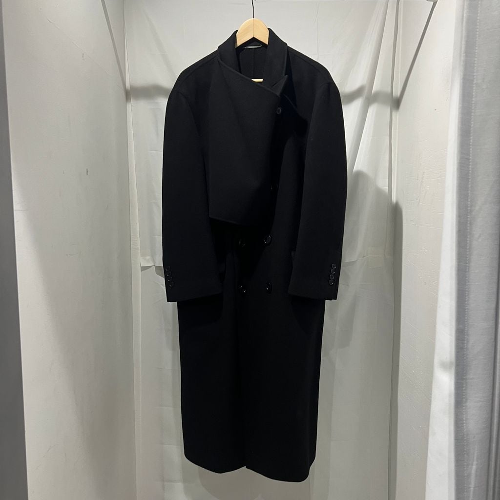Dior ディオール 19AW Duster Coat ウール チェスターコート ブラック