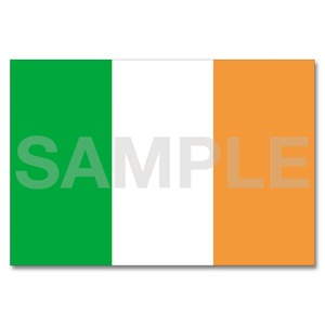 世界の国旗ポストカード ＜ヨーロッパ＞ アイルランド Flags of the world POST CARD ＜Europe＞ Ireland