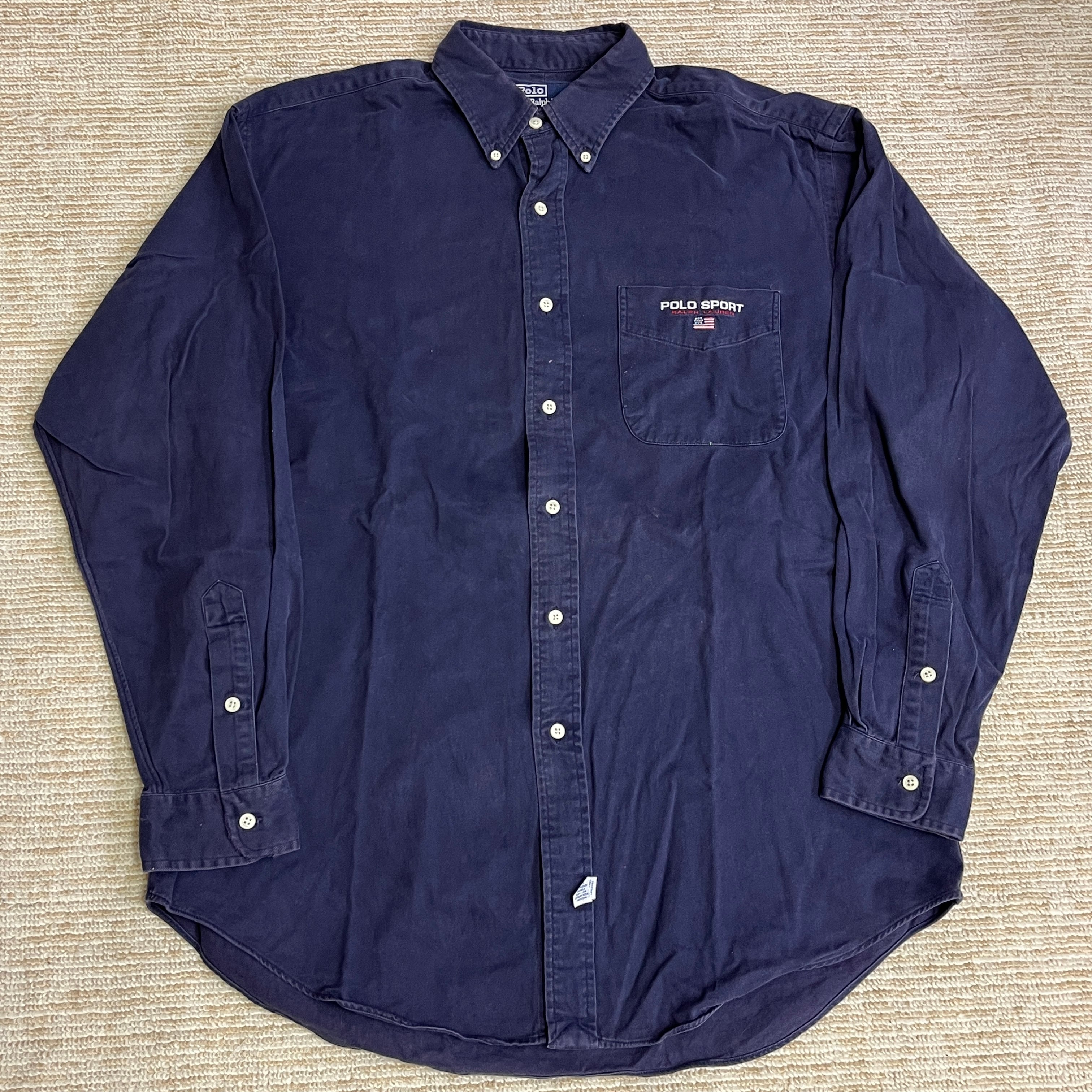 RalphLaurenラルフローレンCLASSIC FITブルーSafari掲載 トップス | POLO RALPH LAUREN (ポロ ラルフ ローレン) | Safari