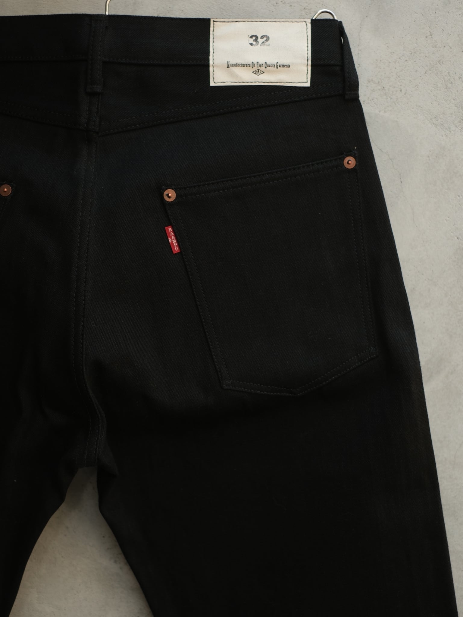 パンツ BAAcostume MFG BLACK DENIM BAA COSTUME MFG. 