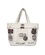 【直営限定ITEM】マルチワッペンターンロックトートバッグ TYPE-B (IVORY) CQ-48515H