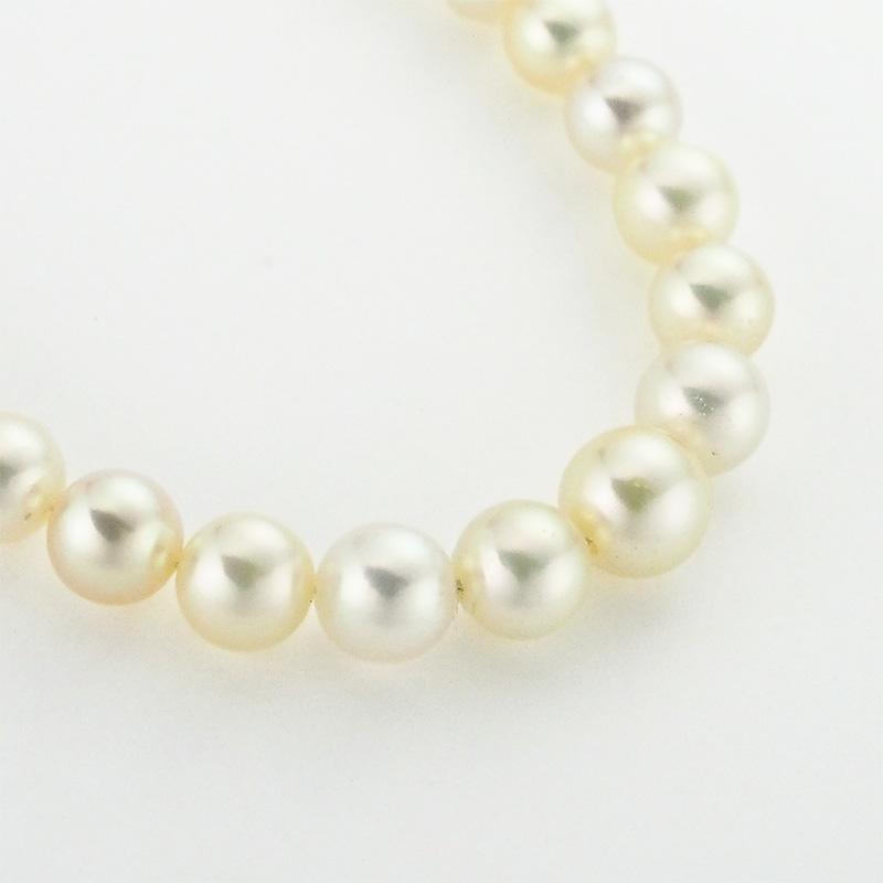 専用です　　ペルラジオーネ　ネックレス ペルラジオーネ Perlagione ベビーパール ネックレス 2.6-5.4mm K14YG