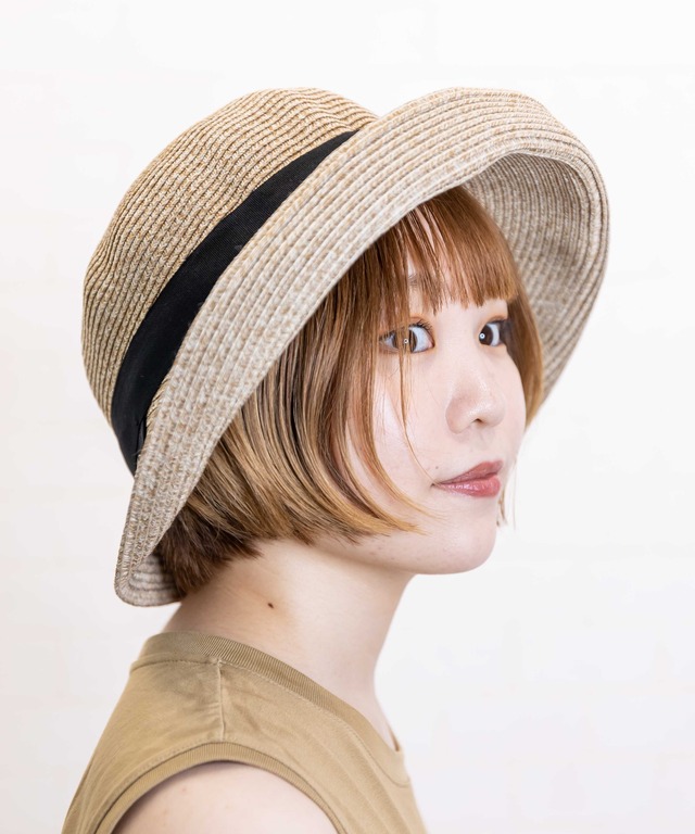 Big Linen Rib Knit Cap【ビッグリネンニットキャップ】