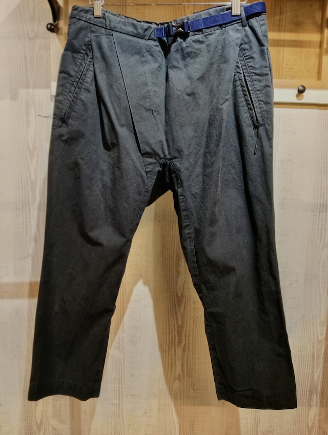 名作＆美品  CCP  ルーズクロップドパンツ  BKネイビー  M size  [PT-LB11]  定価 ¥28,600