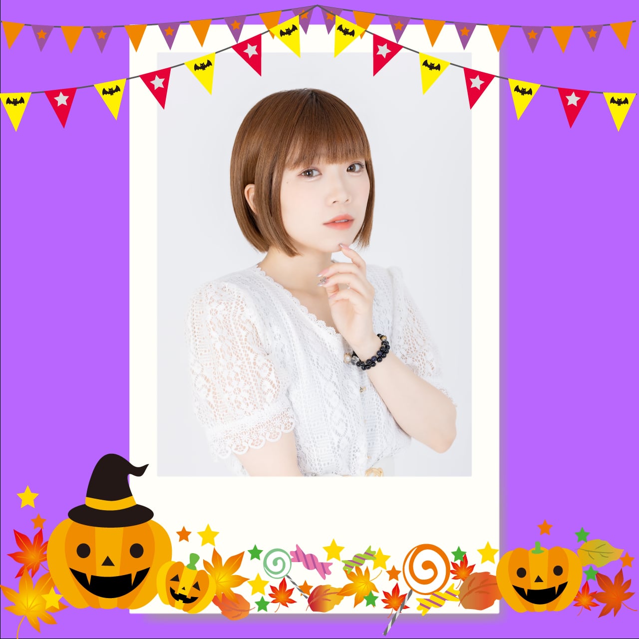 夢咲ももな　ハロウィンチェキ 日菜森めぶき】落書きチェキ～ハロウィン2025～ | ApRicoTオフィシャル通販
