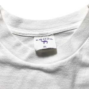 vintage 1996’s CAMEL back print tee