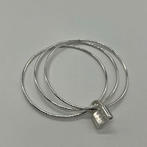 ティファニー TIFFANY 1837 カデナロック トリプル バングル 3連