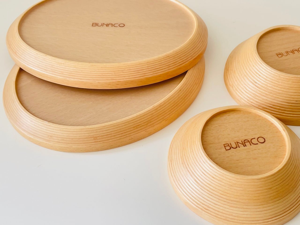 ショールーム限定】PLATE & mini BOWL 2SET | BUNACO Shop