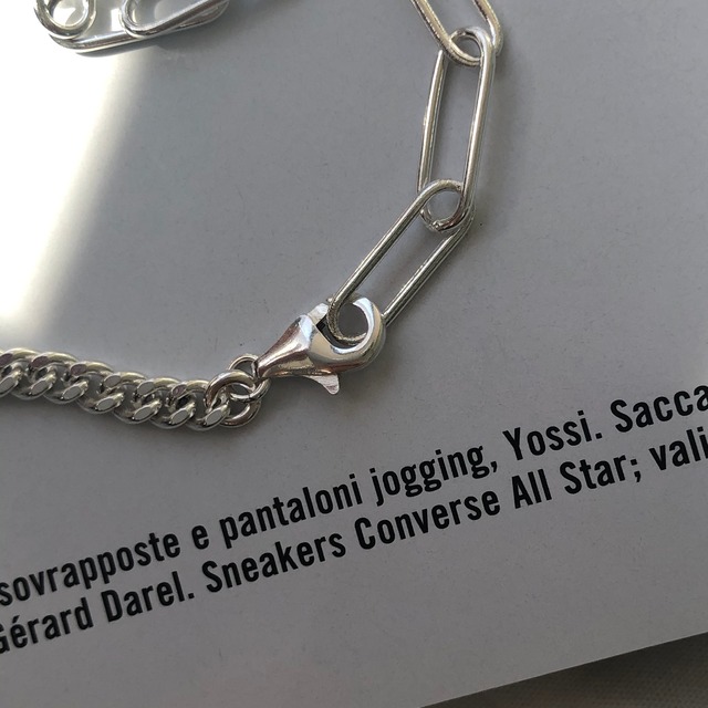 silver925 Two chain bracelet［BS20003］ | Yju