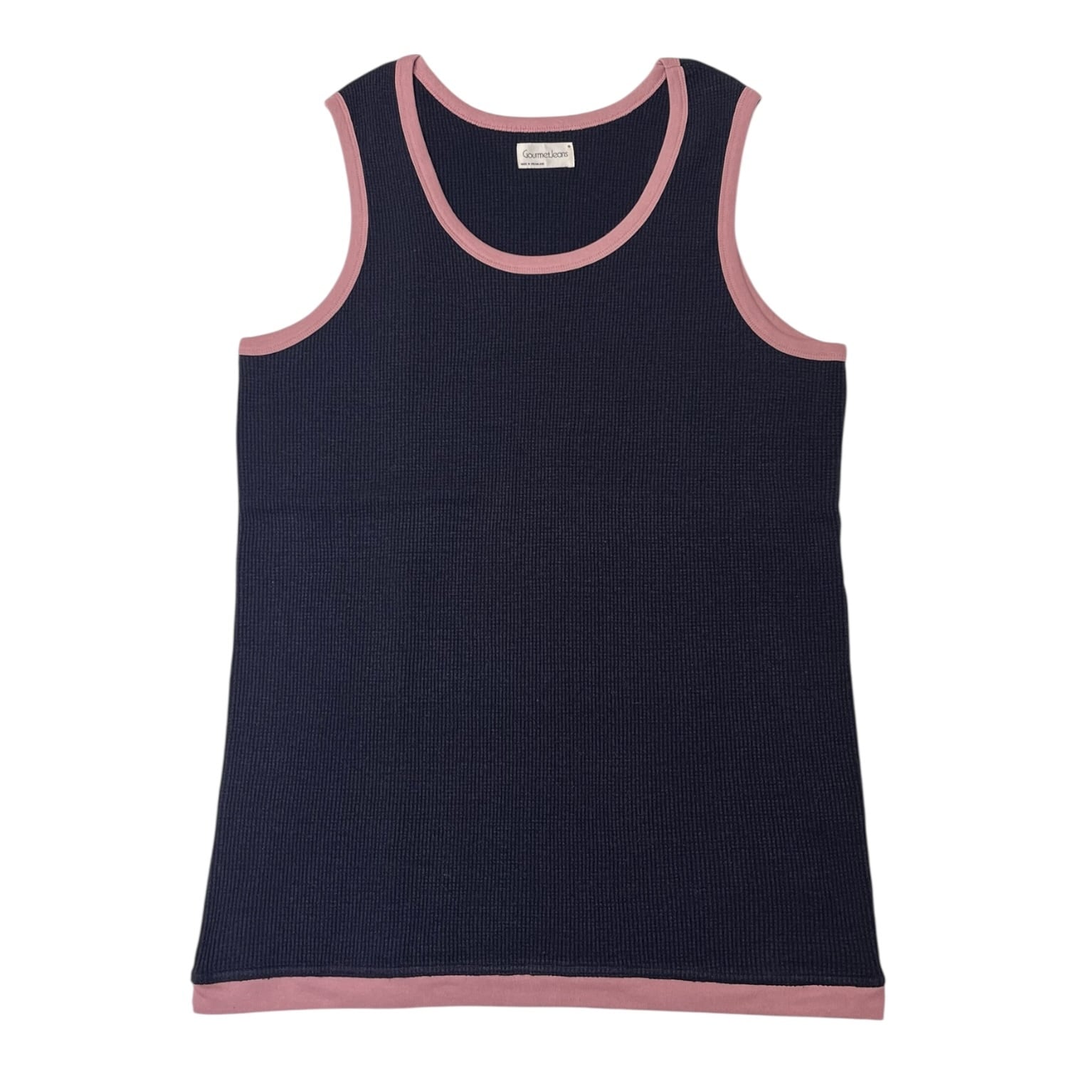 【gourmet jeans】WAFFLE TANK(GRAPE)〈国内送料無料〉