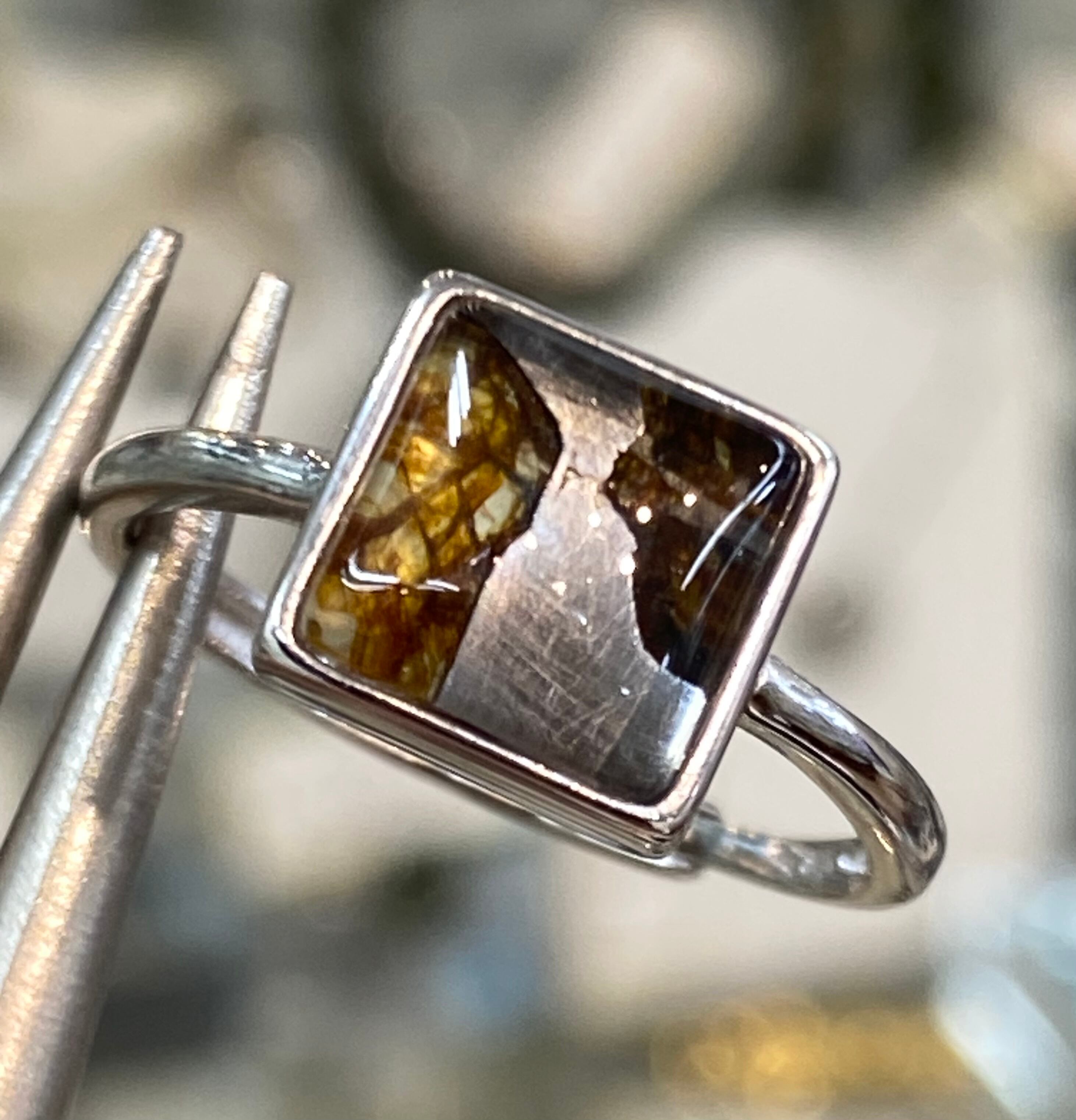 MAS出品♡ ハイグレードリビアングラス 最高グレード！ブラックリビアングラス ブレスレット9.5mm