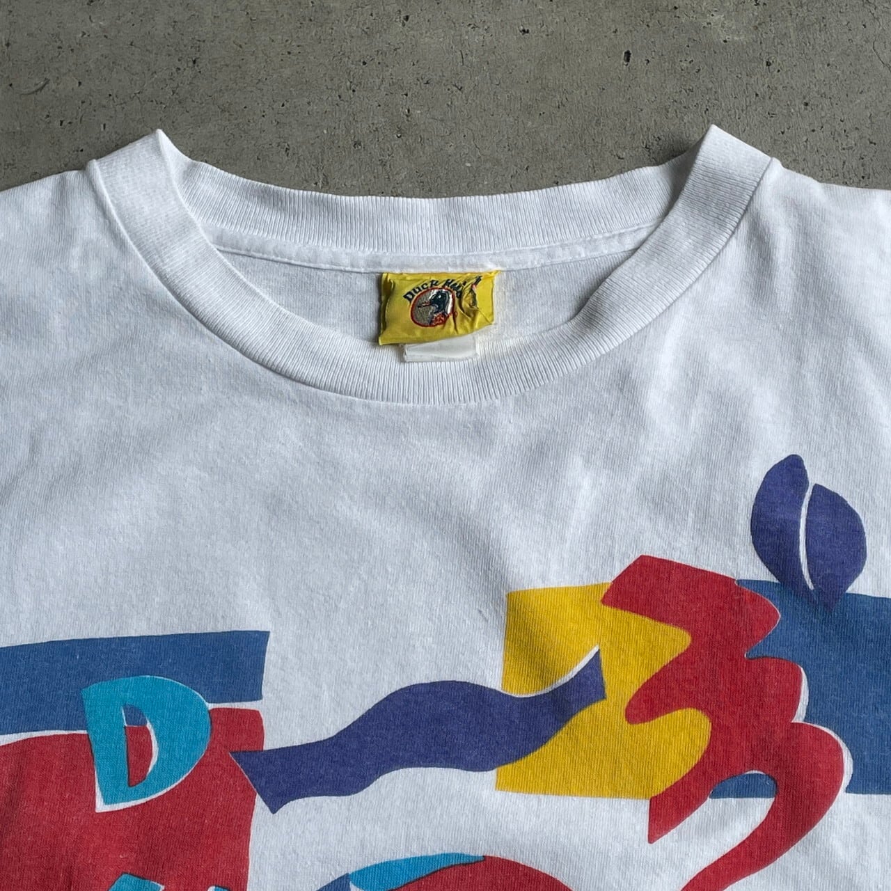 古着 ビンテージ 90s XL ロングTシャツ ドクロ髑髏 釣 ハードコア 希少-