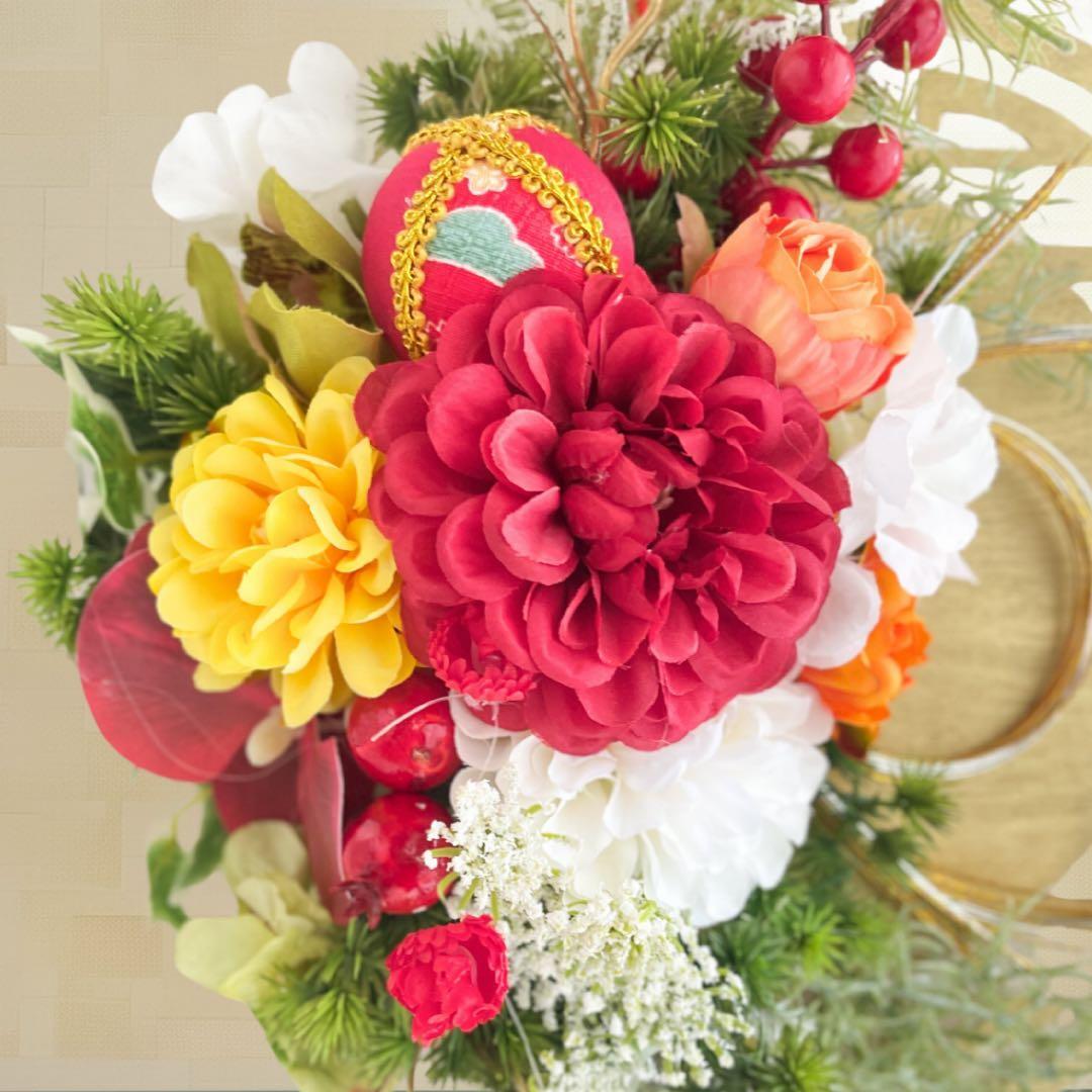 ㉗ 迎春しめ縄｜和モダン新年飾り｜玄関にも室内にも飾れるアート