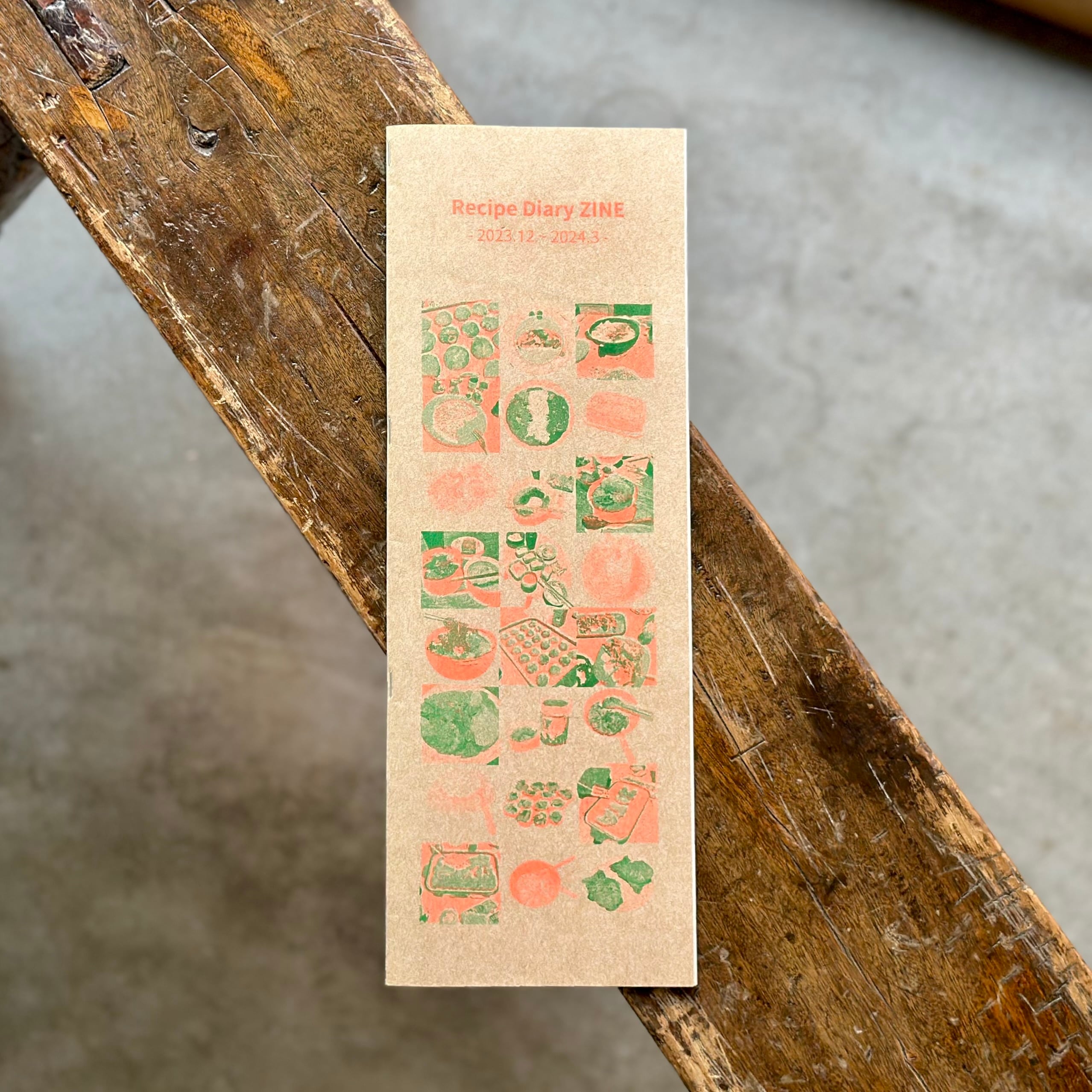 リソグラフ Recipe Diary ZINE | Space Utility TOKYO