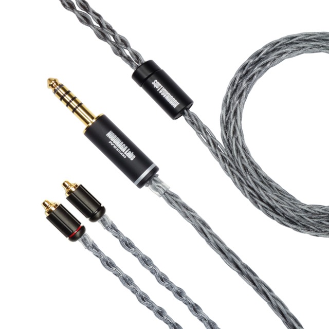 雎鳩 (みさご)： NOBUNAGA Labs COMBINE：4.4mm5極バランス/SENNHEISER専用MMCX：銅銀合金導体採用リケーブル