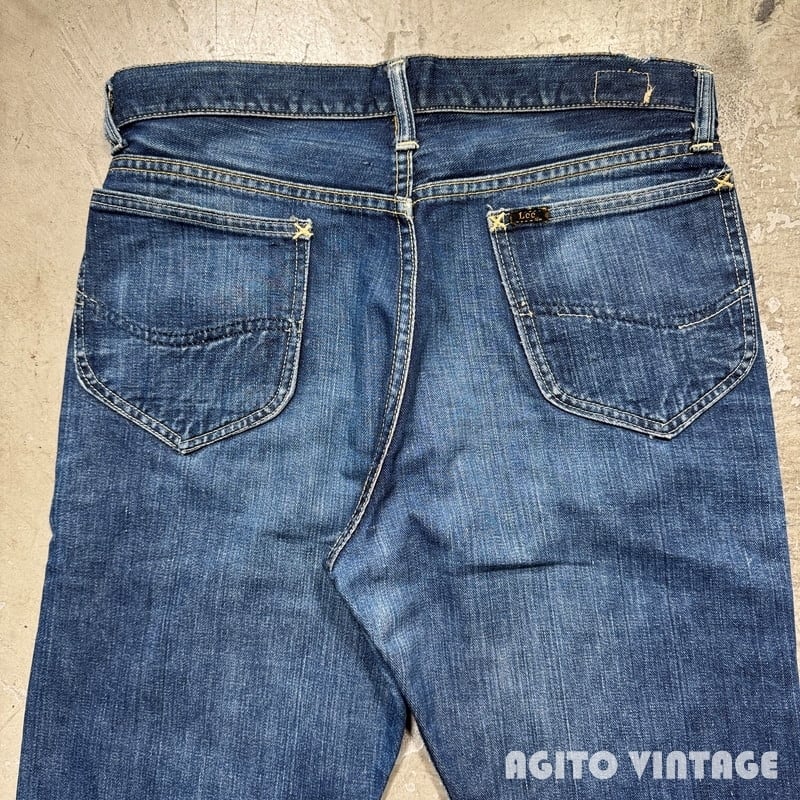50's~ Lee RIDERS リーライダース 101Z デニム 初期サイド黒タグ 50's~ Lee RIDERS リーライダース 101Z デニム 初期サイド黒タグ