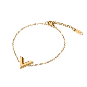 316L V bracelet 【GOLD】