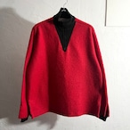 50s BRENT Boa×Knit Half-zip Pullover Ski Jacket