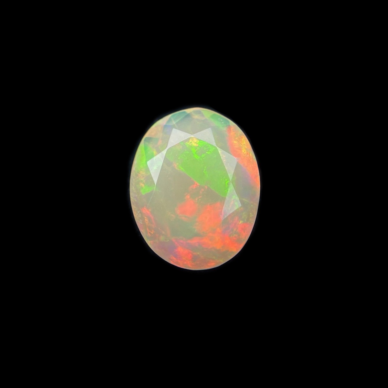 エチオピア オパール 1.30ct ルース ファセット オーバル