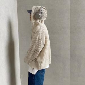 Hooded Sun-Shield Cardigan（LMU0326）