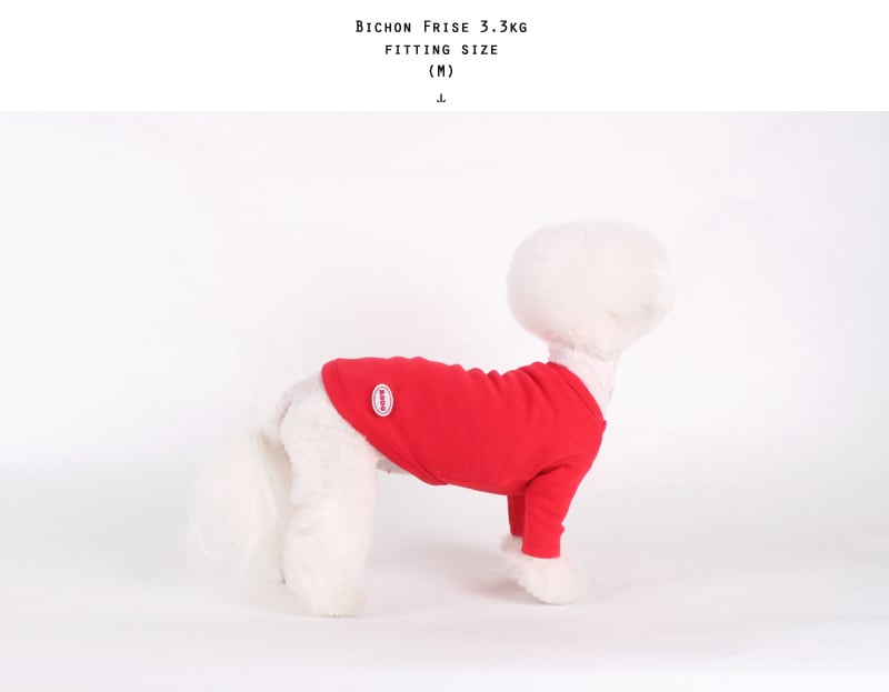 【SALE】 フライス無地Tシャツ S ~ XL 3color / 犬服 新作 長袖 ドッグウェア 小型犬 中型犬 犬 服 暖かい 猫 ペット用品 ペット洋服 b35