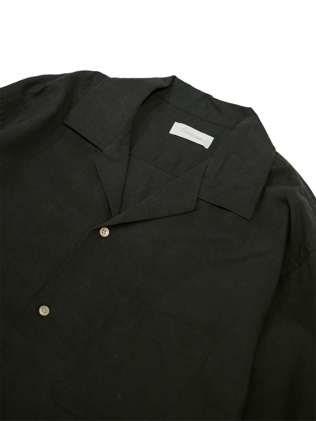 Washed Tencell Open Collar Shirts