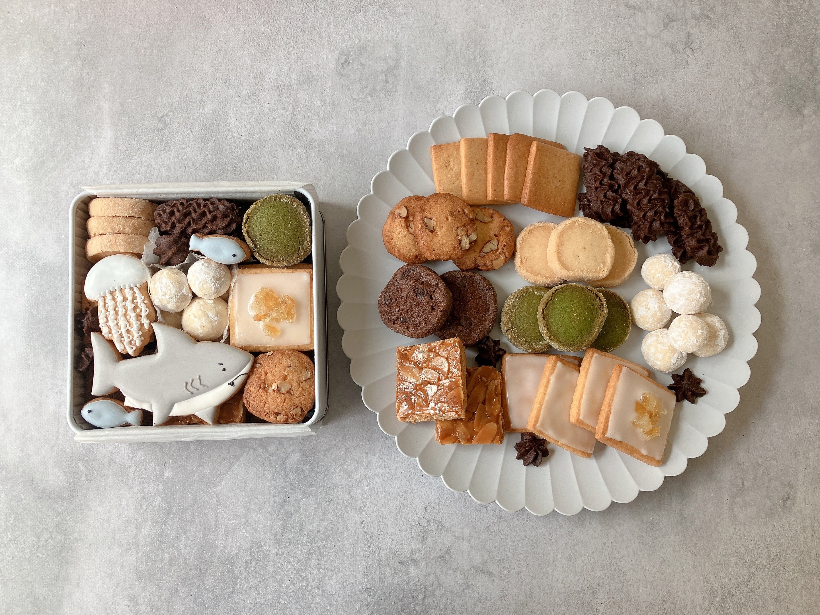 定期便】マンスリー 月に一度のお届け /季節のクッキー缶（アイシング