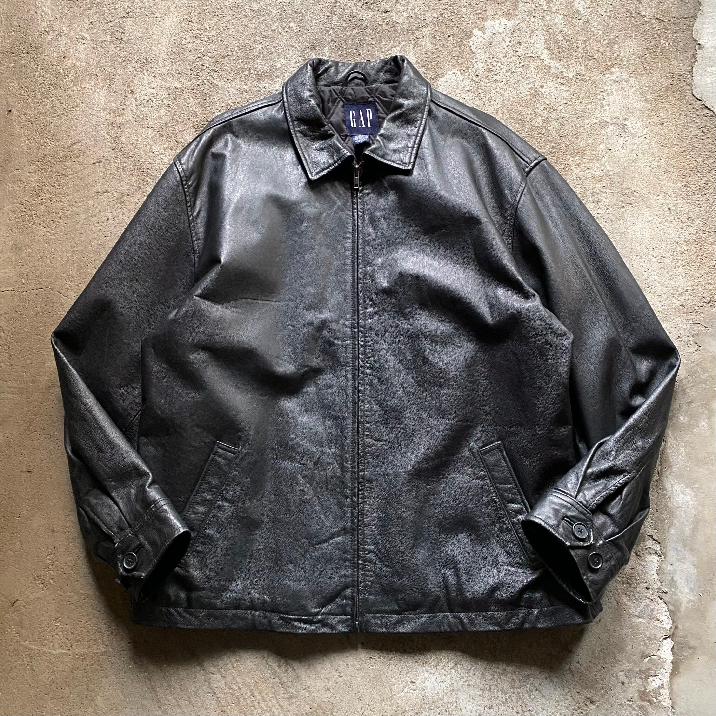 XL 00's/2000 GAP レザー ジャケット | ROW used clothing