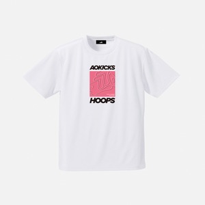 Kicks Logo Tee  - white/pink
