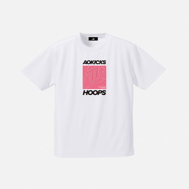 Kicks Logo Tee  - white/pink