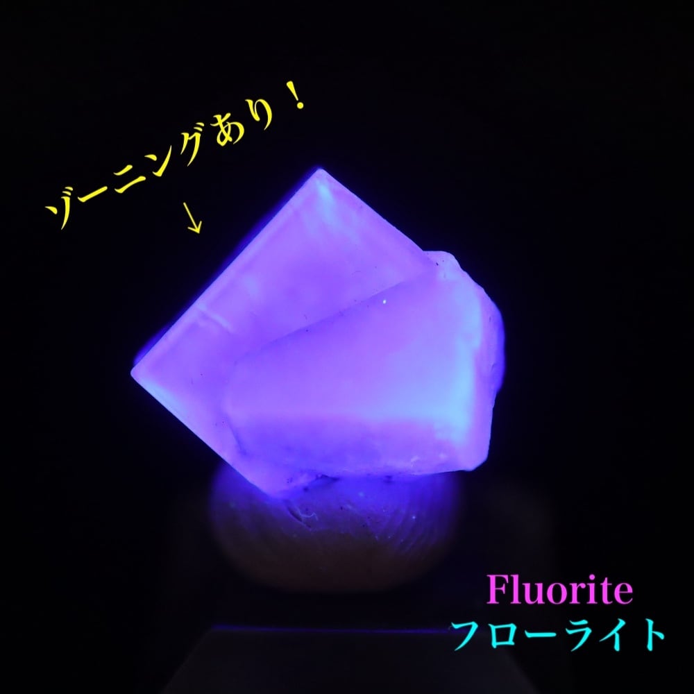 水晶とフローライトの共生！手のひらピッタリサイズの可愛い原石！ ゾーニングあり！グリーン フローライト 2.8g FL639 蛍石 原石