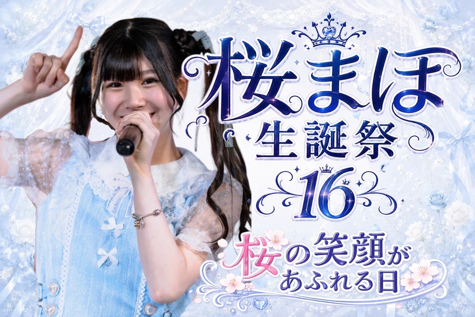 桜まほ」 生誕フラスタ応援チケット | CHEER UP!! Project 公式