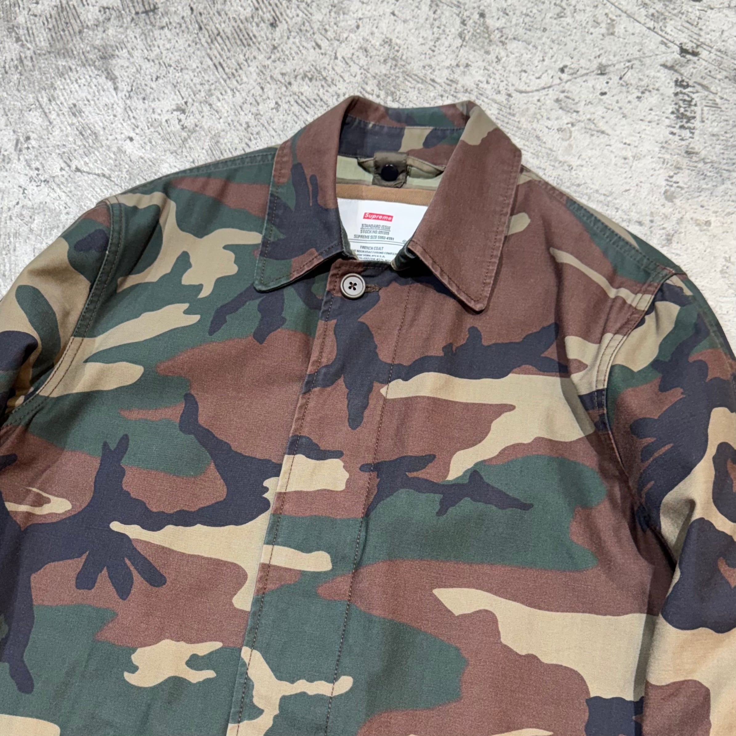 supreme / シュプリーム 12FW Army Trench Coat サイズ S | Focal