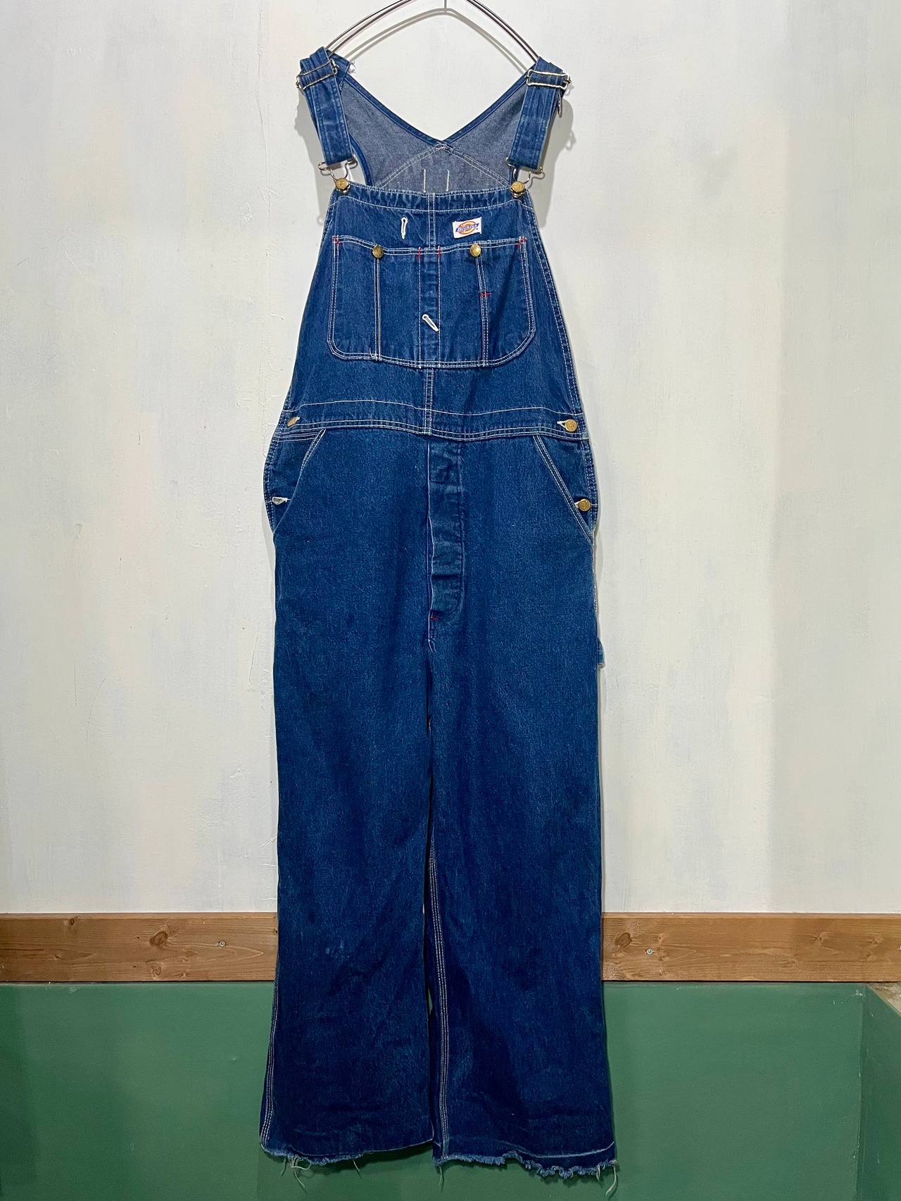 80's Dickies Denim Overall Made in USA【34×30】