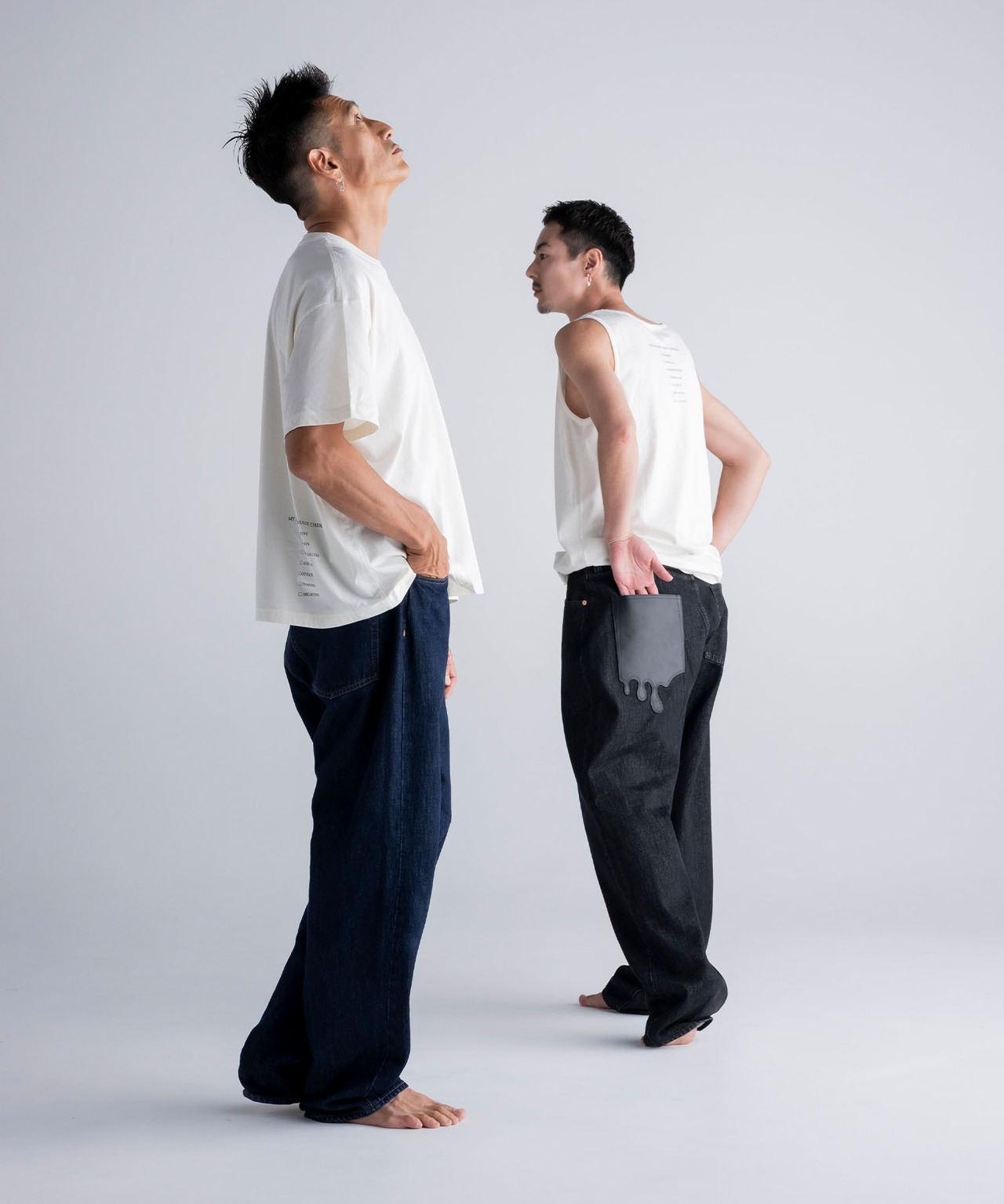 H.S REGULAR STRAIGHT DENIM PANTS［HSP006］