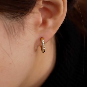 316L zirconia hoop pierce (15㎜) #p108