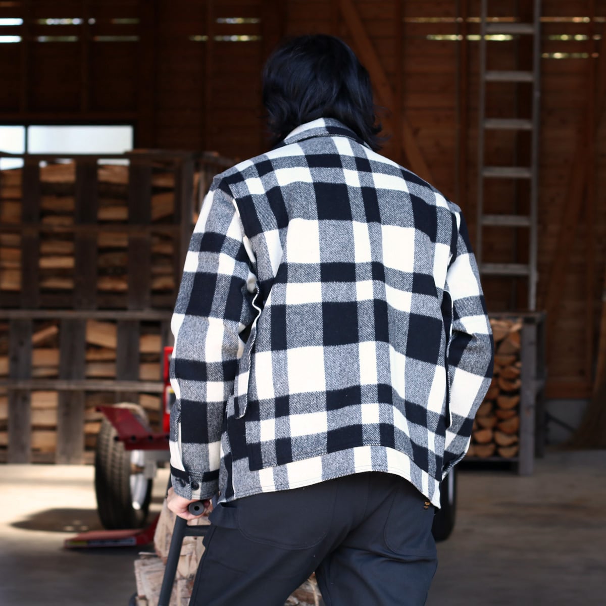 FILSON フィルソン NATURAL/BLACK マッキーノクルーザー ジャケット