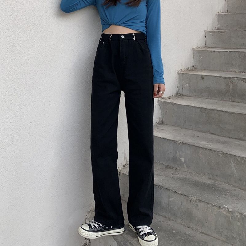 ホワイトジーンズ サマーハイウェストウェストパンツ ルーズワイドレッグ 夏物 ワイドパンツ スーパーモール34273377611