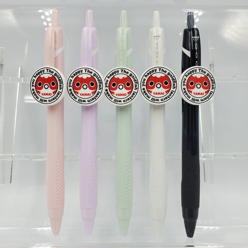 三菱ジェットストリーム × 柳井金魚ちょうちん　単色・金魚チップ付　0.7mm