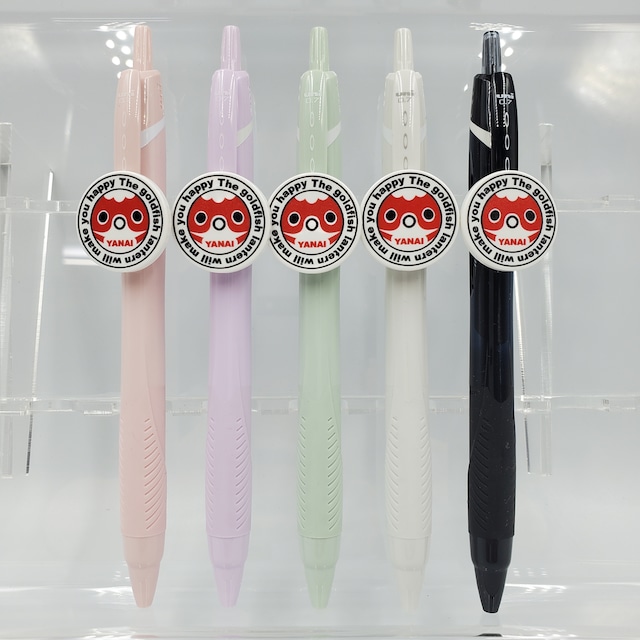 三菱ジェットストリーム × 柳井金魚ちょうちん 単色・金魚チップ付 0.7mm