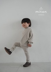 【original】mix border leggings