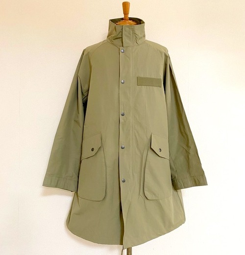 Cotton × Nylon High Density Poplin M-90 Stand Mods Coat 　Khaki