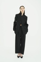 CLANE HERRINGBONE LINE PANTS