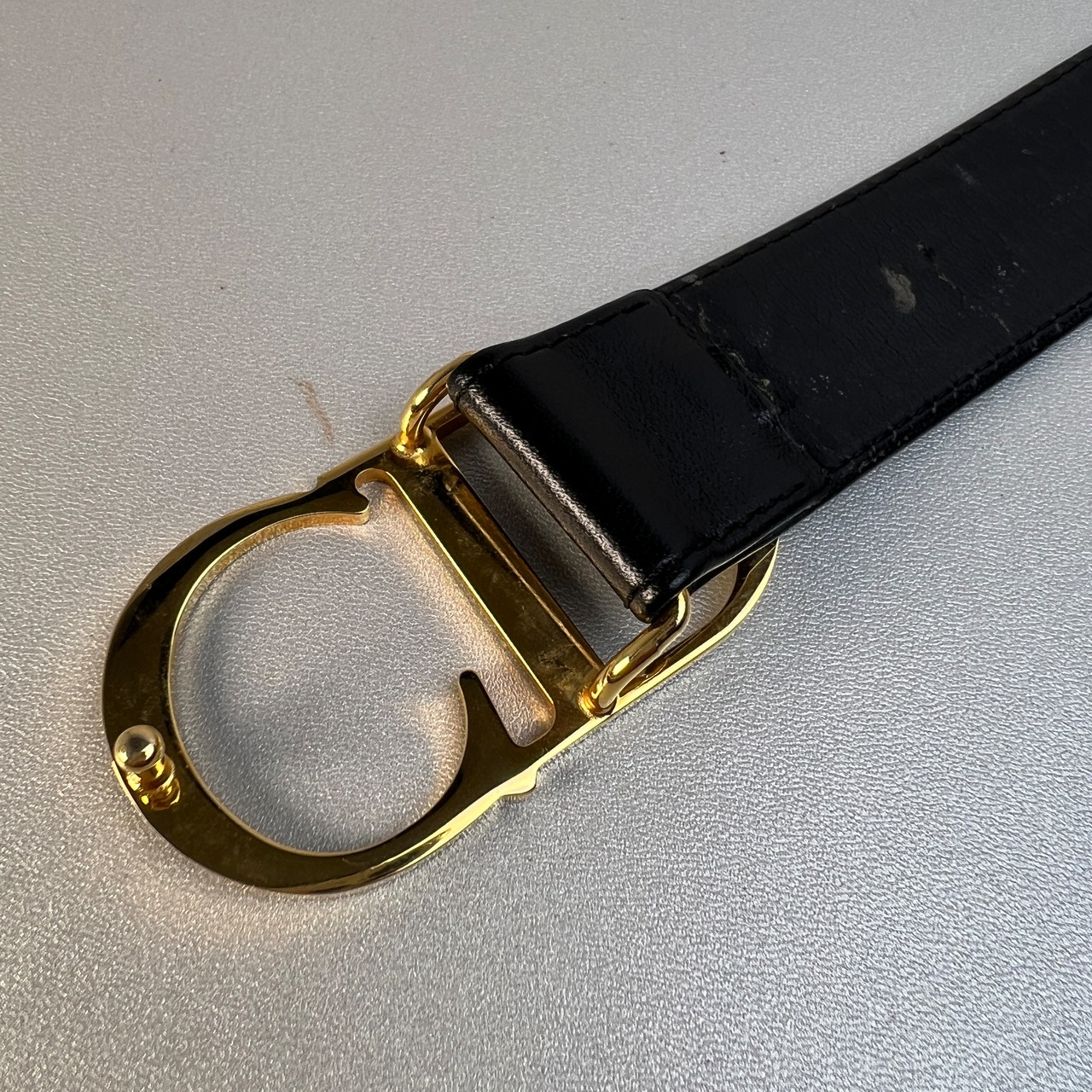 Dior ディオールCD オブリーク ベルトブラック A-9283