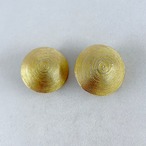 イヤリング　大振りゴールド　ヴィンテージアクセサリー 12ACdp31