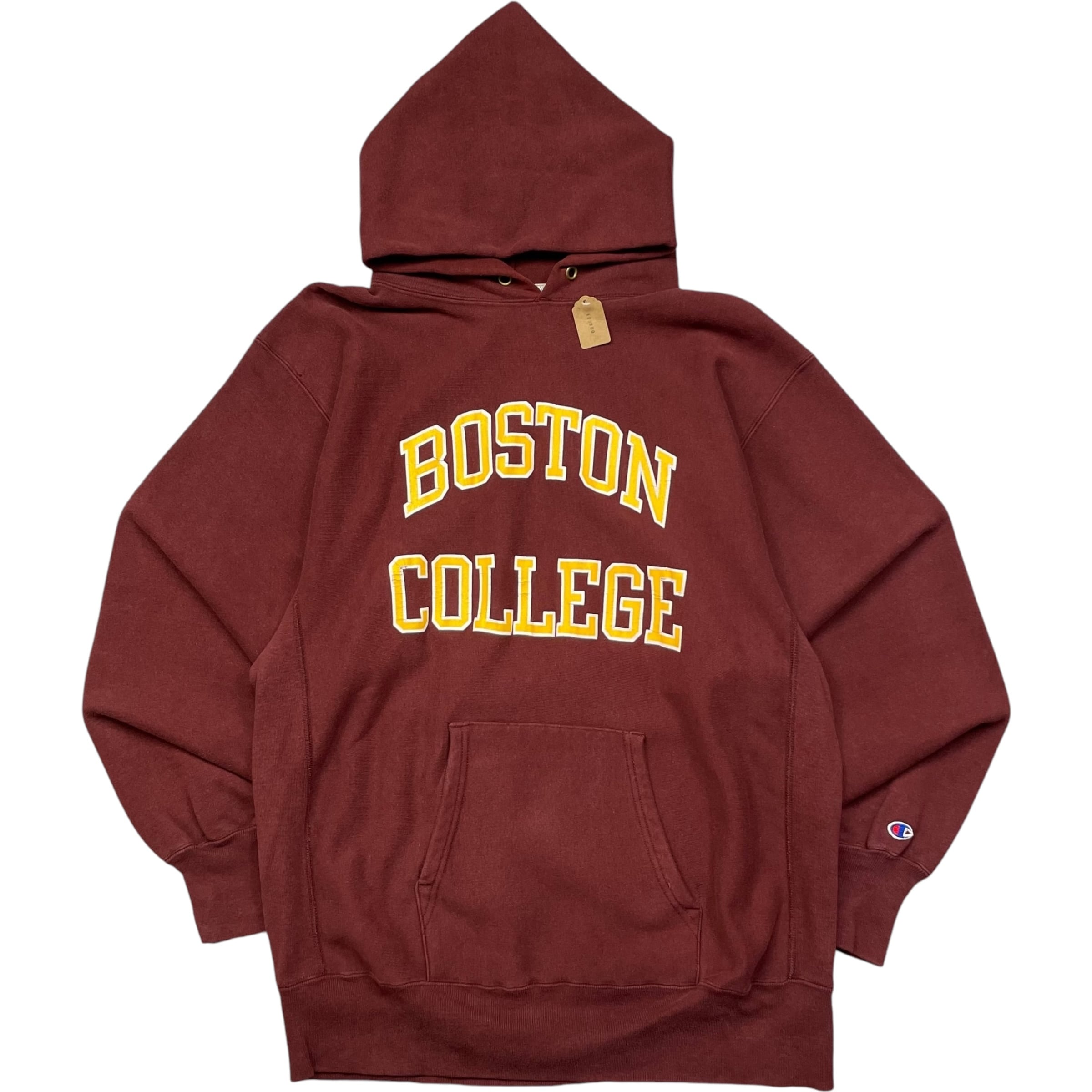 《XXL》champion チャンピオン reverse weave リバースウィーブ BOSTON COLLEGE ボストン大学 パーカー 80年代 vintage USA製 no.4348