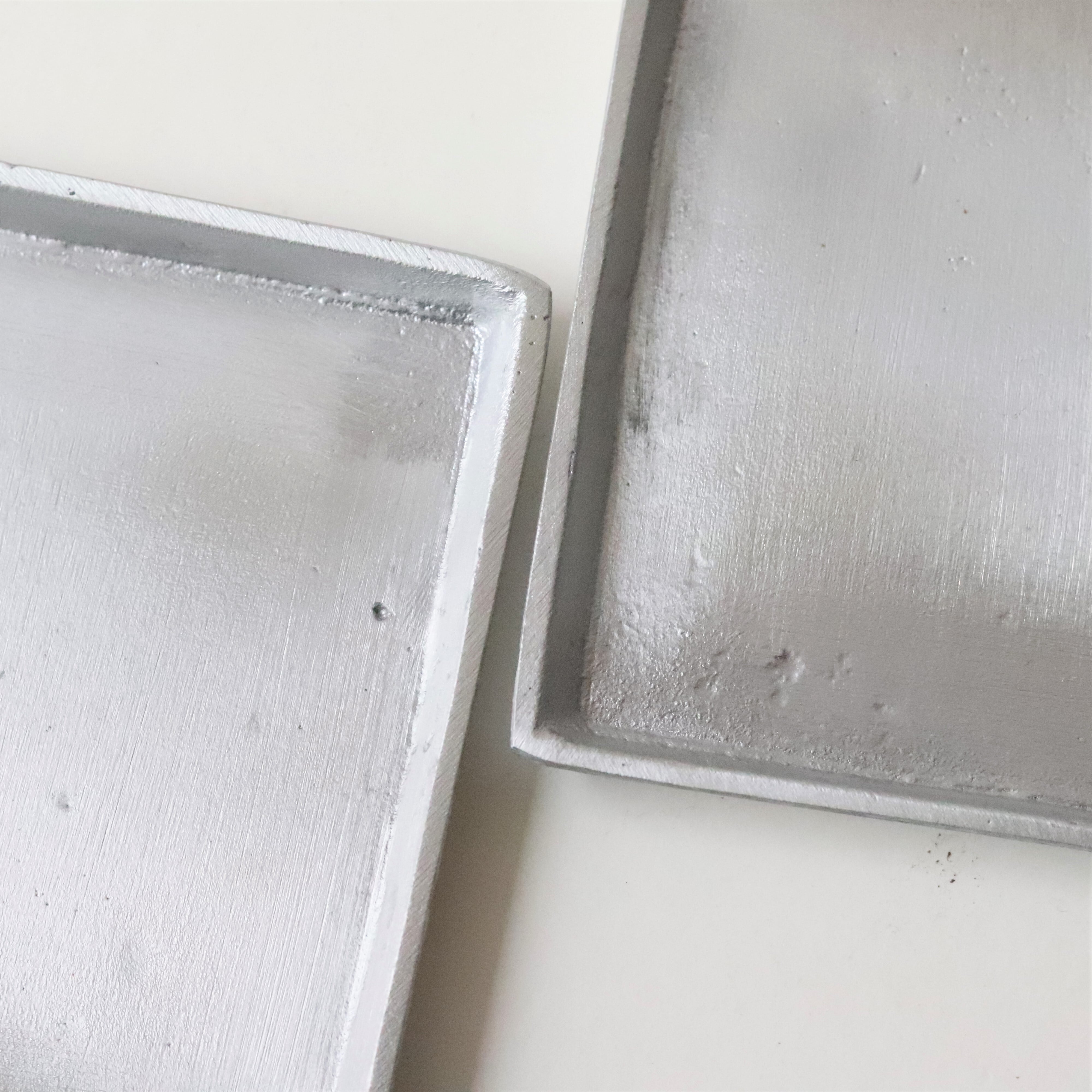 雑貨】シルバープレート スクエア | ジーフラットインテリアショップ