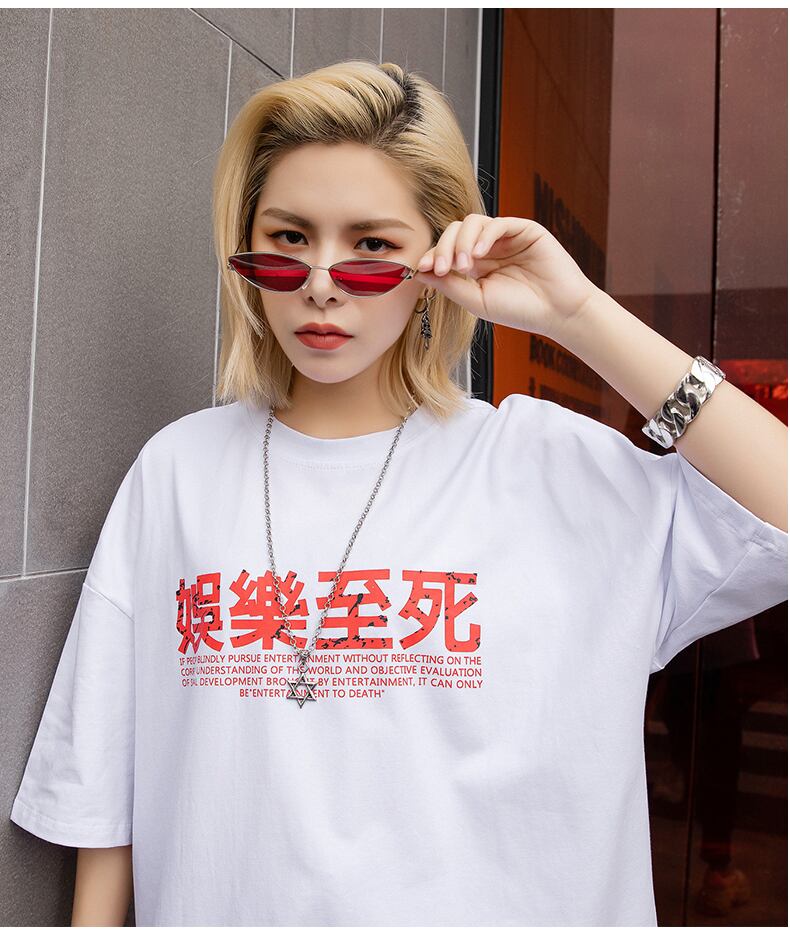 全2色 Tシャツ カットソー プリント カジュアル ユニセックス