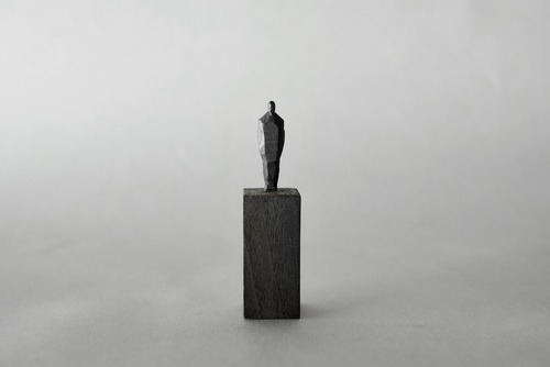 (116)wood figure-mini台付_064